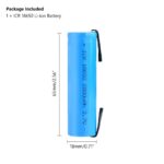 https://client.voidloop.site - Battery 2800mAh ICR 18650 3.7V Li-ion Rechargeable Battery With Soldering Tabs