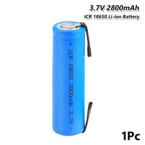https://client.voidloop.site - Battery 2800mAh ICR 18650 3.7V Li-ion Rechargeable Battery With Soldering Tabs