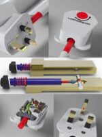 3 Pin Standard Plug Lock - Image 8